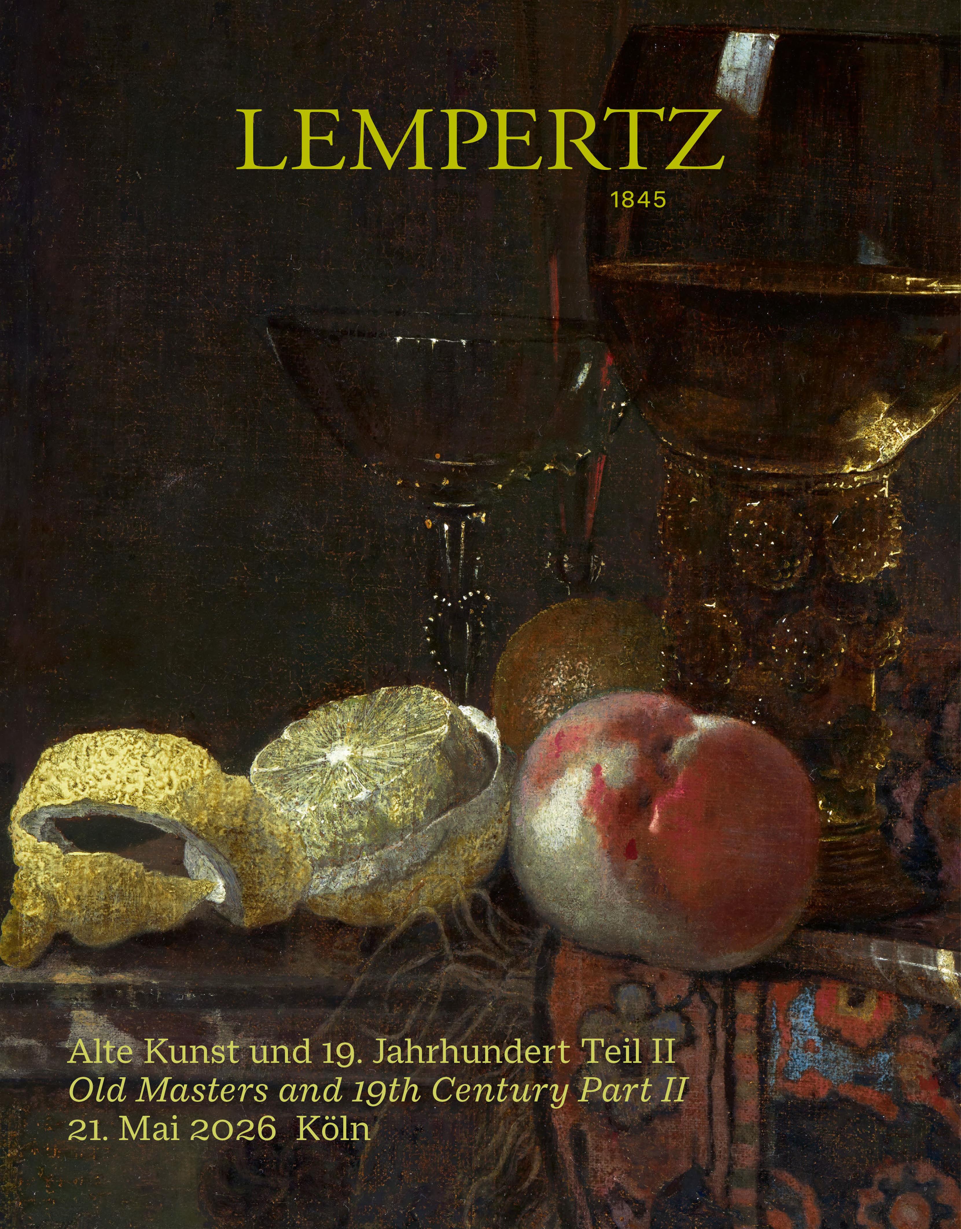 拍卖行 – 古典大师与19世纪艺术(第二部分)– 拍卖图录1288 – Lempertz 拍卖行 拍卖行 – 古典大师与19世纪艺术(第二部分)– 拍卖图录1288 – Lempertz 拍卖行